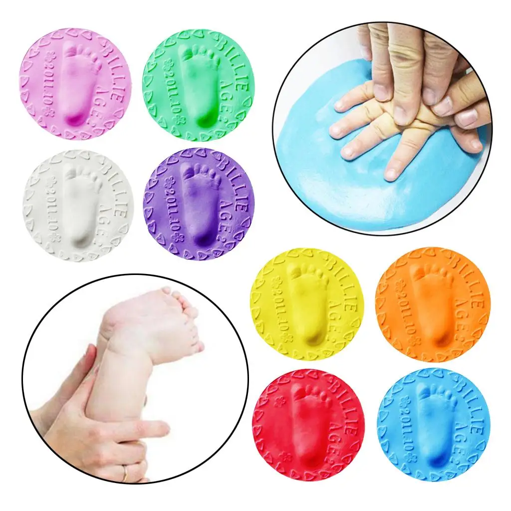 Ultralight Clay Baby Handprint Footprint Print Mud DIY Craft