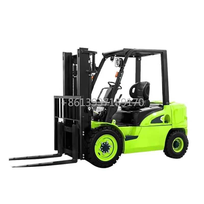 China  Best Selling Forklift Car Full Electric Forkilft Truck with High Performance 1ton-5ton Lift Height 3m-6m on Sale