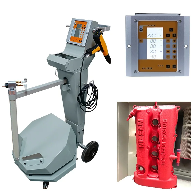 Professional COLO-191S Electrostatic Powder Coating Spray Machine for Complex Workparts