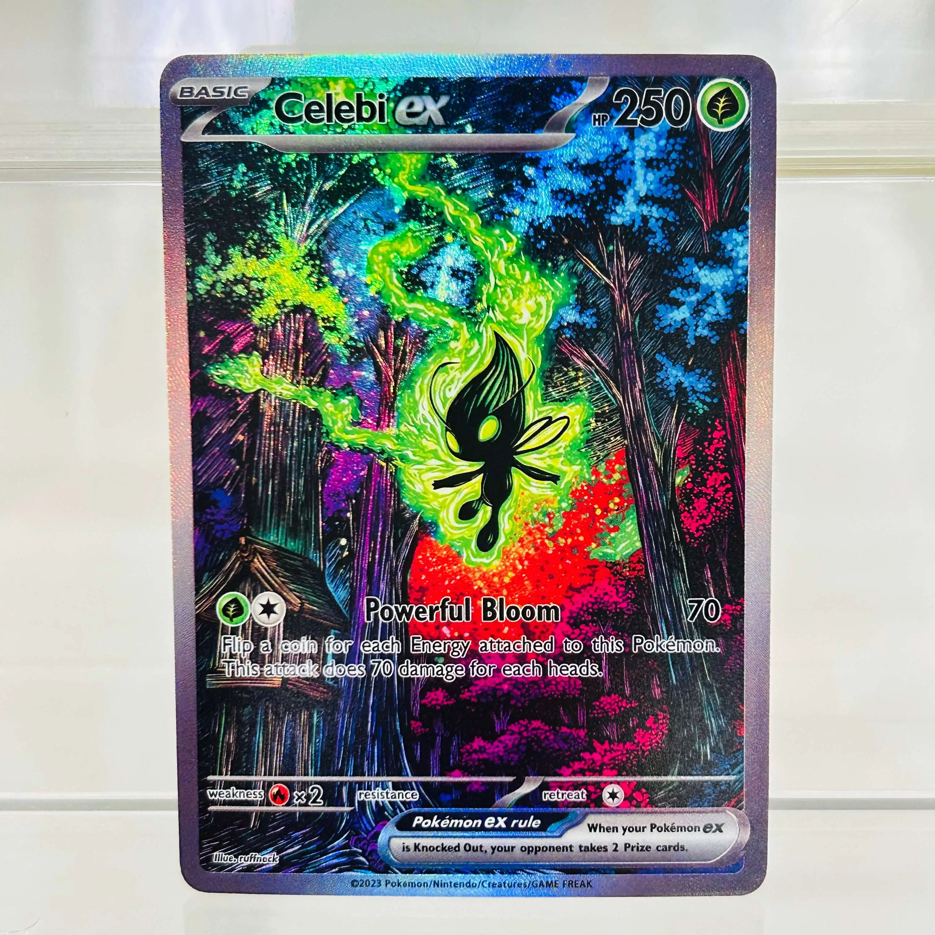 celebi ex pokemon card 9/149 PSA 9 Rare Pokmon (Cross Boundaries Colorless Rule Wondered Why Celebi EX Keeps