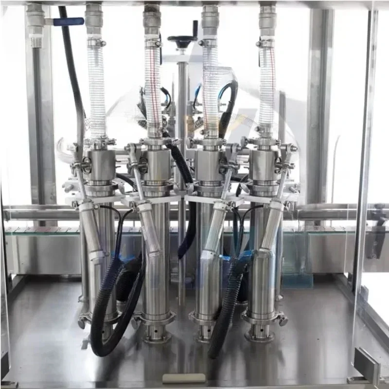 Automatic Stainless Liquid Bottle Filling Machine for Cream Shampoo  Liquid Paste Sauce Honey