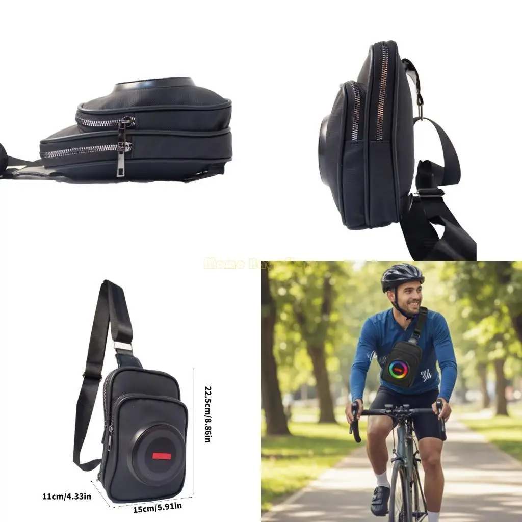 

X90D Radio Crossbody Bag Lecturer With Music Coordinate LED Radiances And excellent Technology