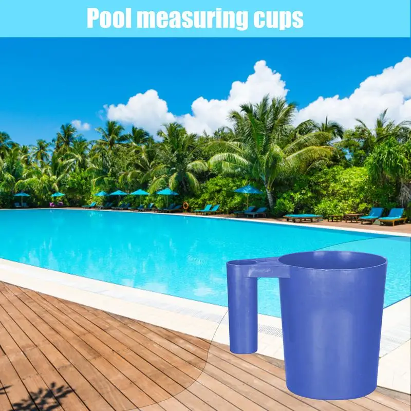Pool Measuring Cup Measure Pitcher Measuring Jugs Large Capacity Measure Cups for Home Kitchen Lawn & Pool Spa Substances