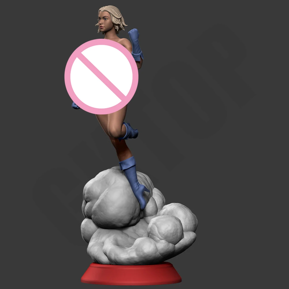 1:24 NSFW Power Sexy Lady 3d Stampa Kit Giocattolo In Resina Gk Non Verniciato Figurine Fai Da Te Statua Smontata Anime Figure Modello di Collezione