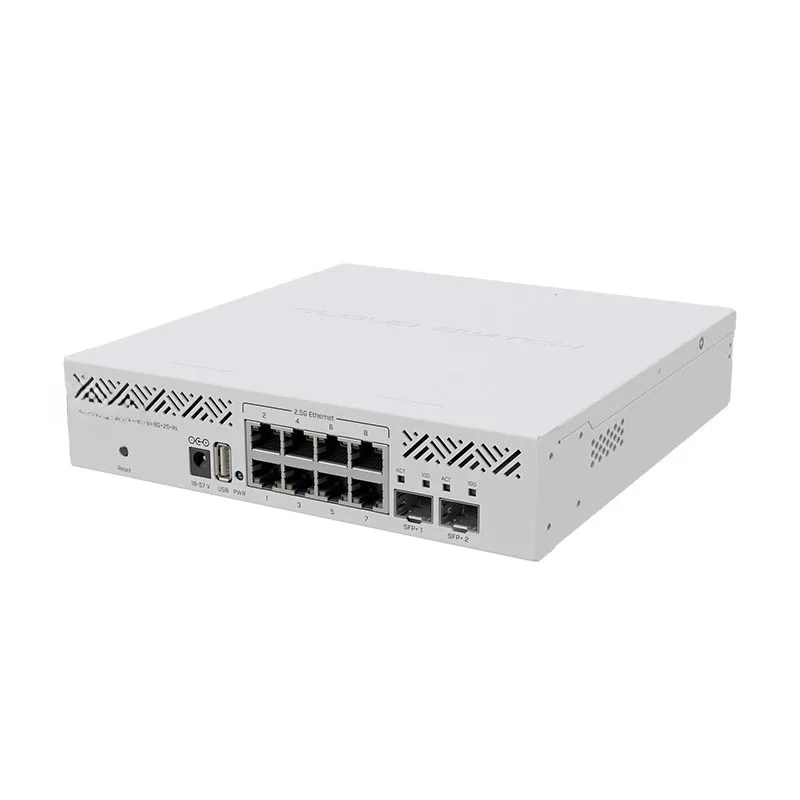 

CRS310-8G + 2S + IN Layer 3, маршрутизация сетевого управления 2,5G