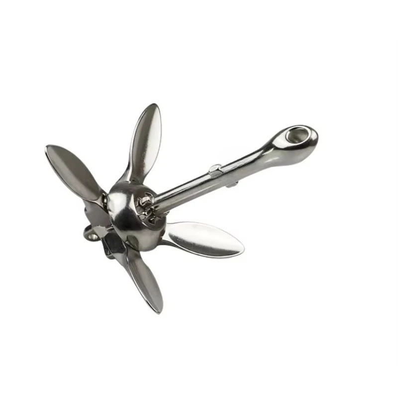 Durable and Reliable-316 Stainless Steel Bruce Anchor Mirror Polished Anti-corrosion Marine Hardware Starfish Brand