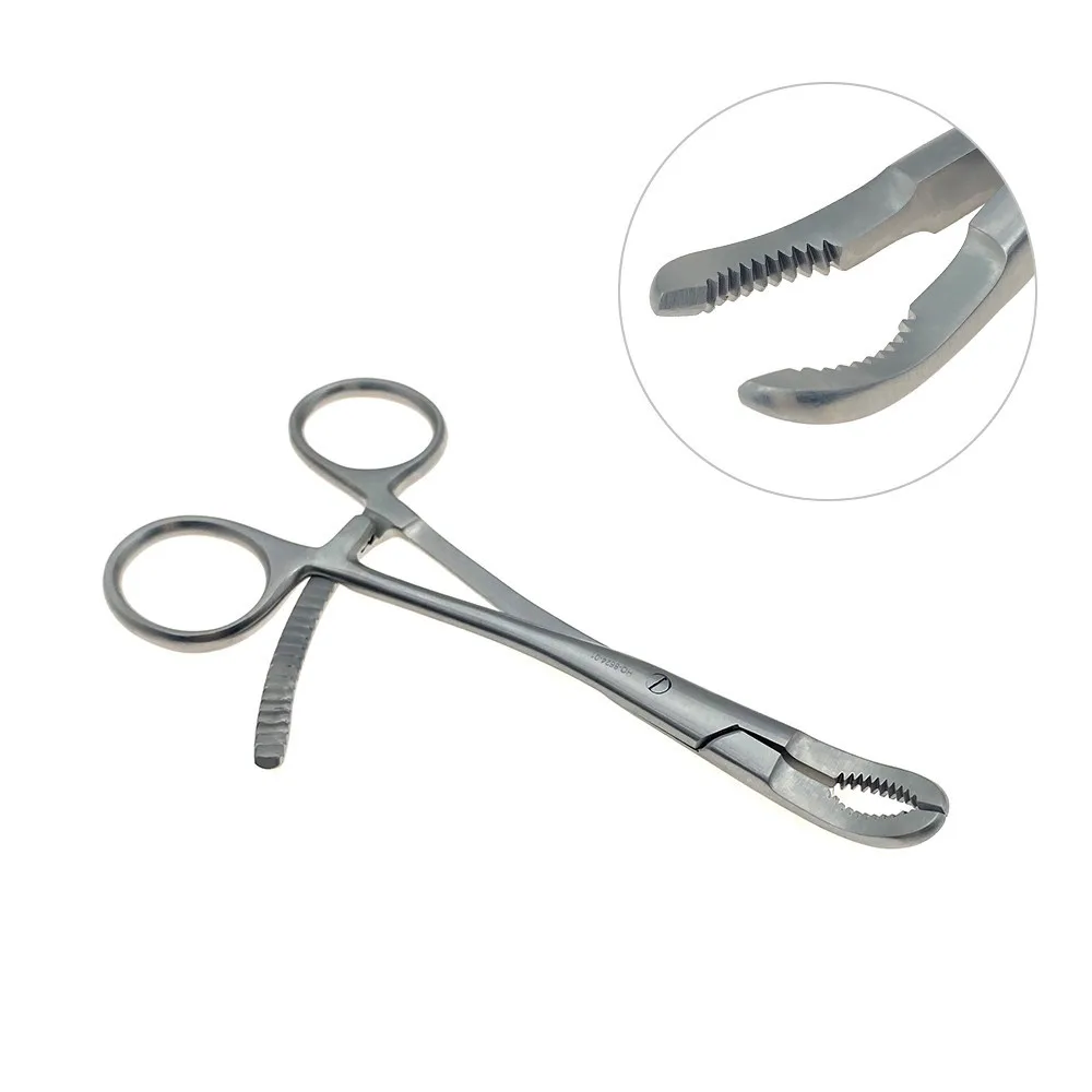 Orthotics Toothed Phalanges Reduction Forceps Autoclavable Bone Holding Forceps Veterinary Orthotics Instruments