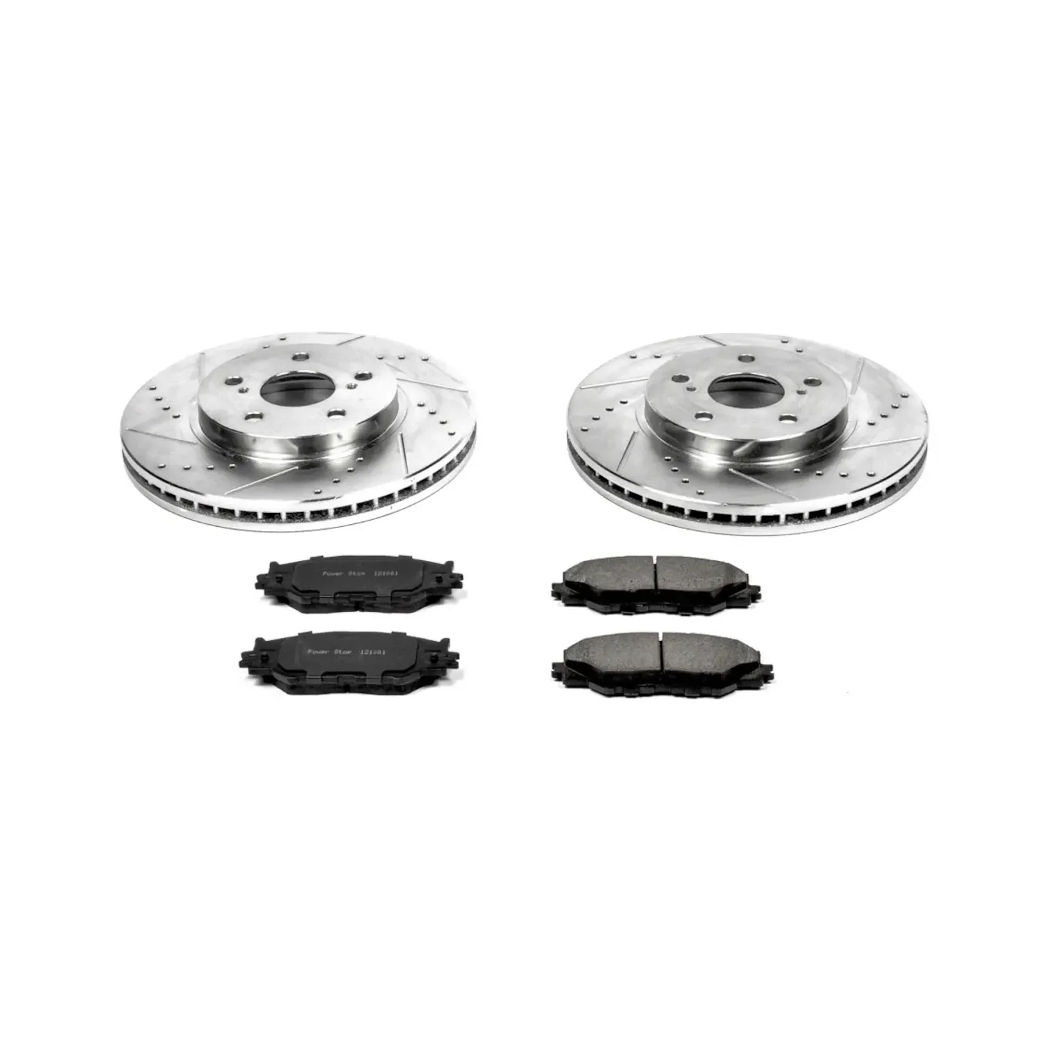 

U.S.top rated 4351230310 D1178 POWERSTOP Front Brake Kit Pad and Disc Brake System Assembly K2406 for Lexus IS C 296*28mm