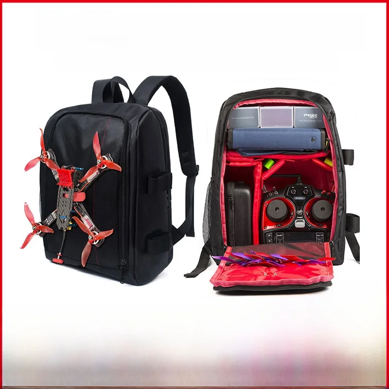 Bolsa de Armazenamento Portátil para Drone FPV de Corrida QAV250 IX5 V2, Mochila Casual Leve Unissex com Alça de Ombro Macia