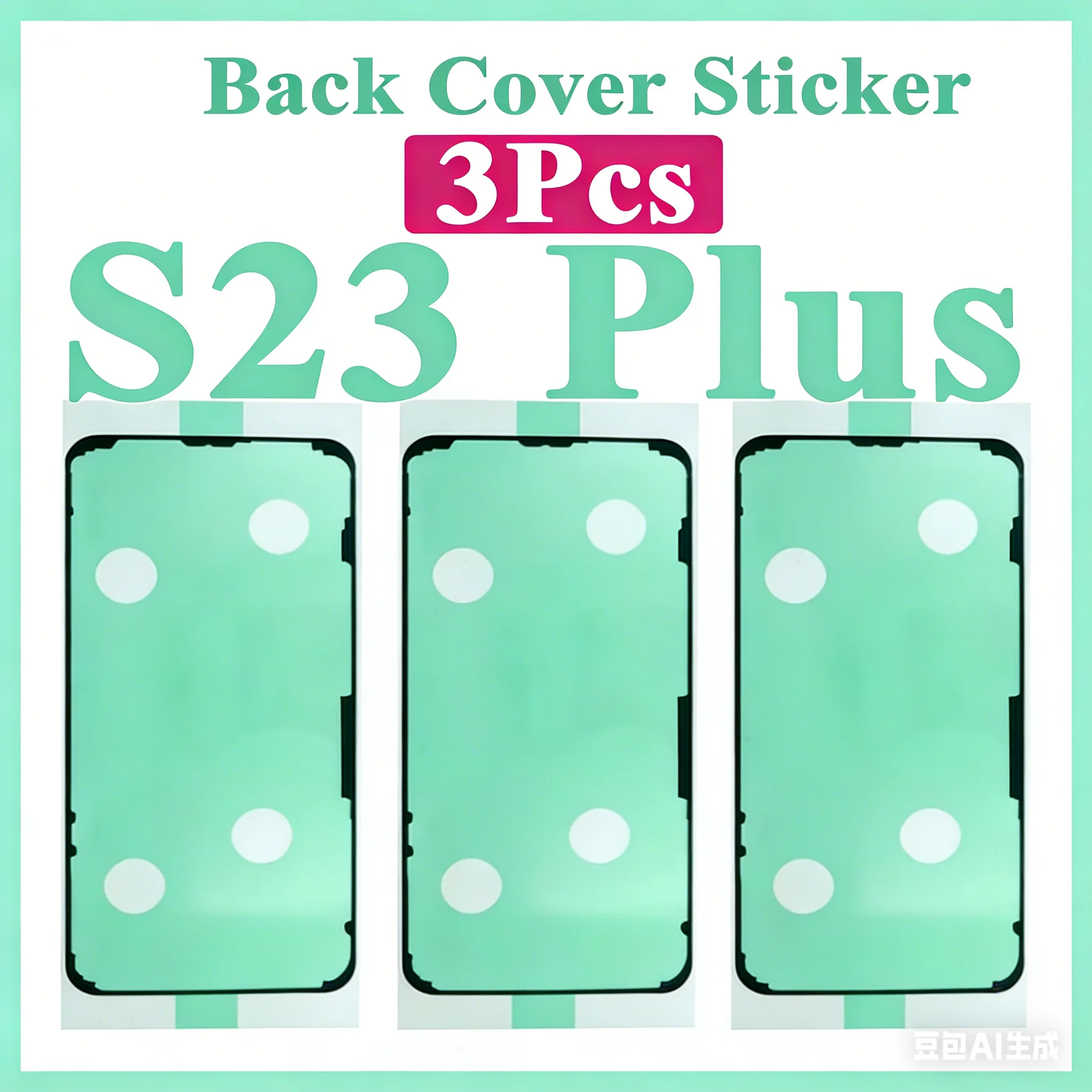 Набор из 3 водонепроницаемых к – обзор и цена Back Cover Adhesive