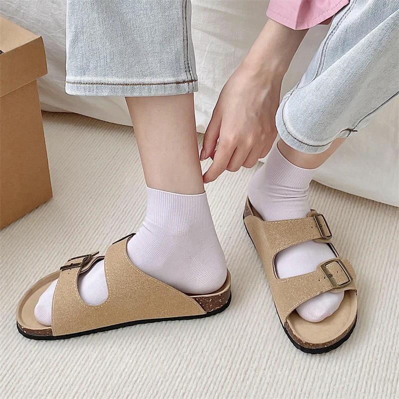 3 Pairs Women\'s Short Socks Candy Color Summer New Plain Cotton Socks Set Breathable Casual Comfy Soft Colorful Socks For Women