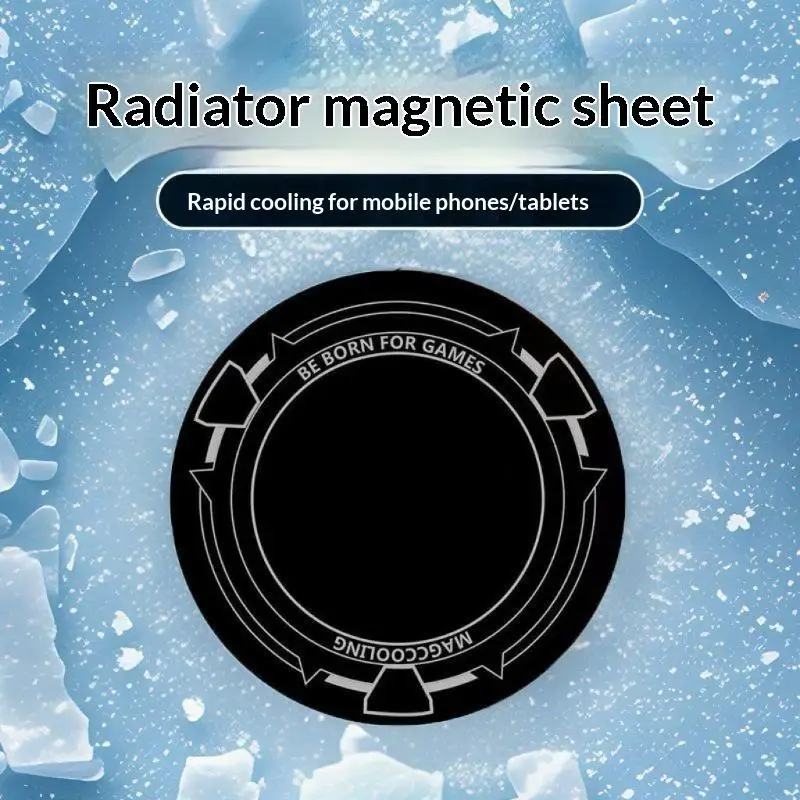 5Pcs 6cm Metal Plate Ring For Magnetic Car Pad Holder Radiator Iron Sheet Sticker For Pad Tablet PC