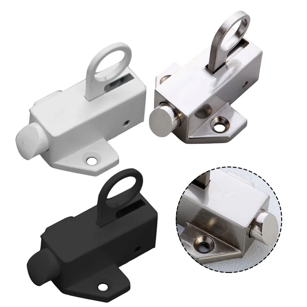 

Self-closing Latch Bolt Aluminum Alloy Automatic Spring Latch Door Window Latch Push-pull Bolt Furniture Security Bolts