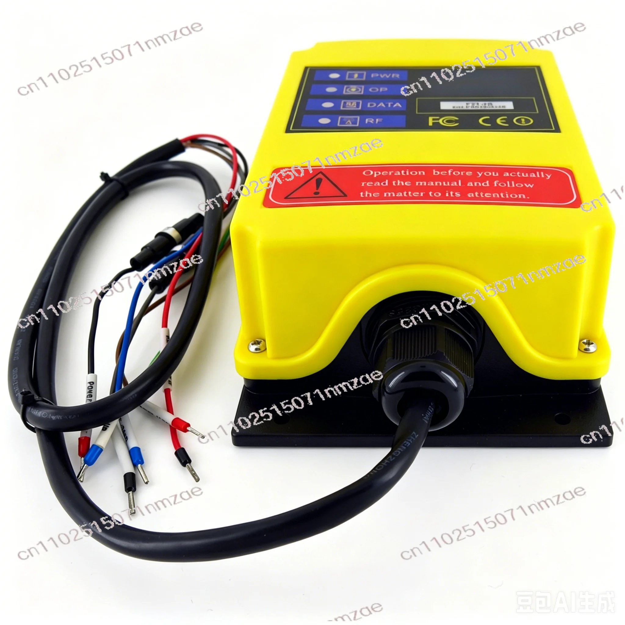 Wireless Remote Control For Electric Hoist Lifter Crane 24V 36V 220V 380V IP64 Transmitter