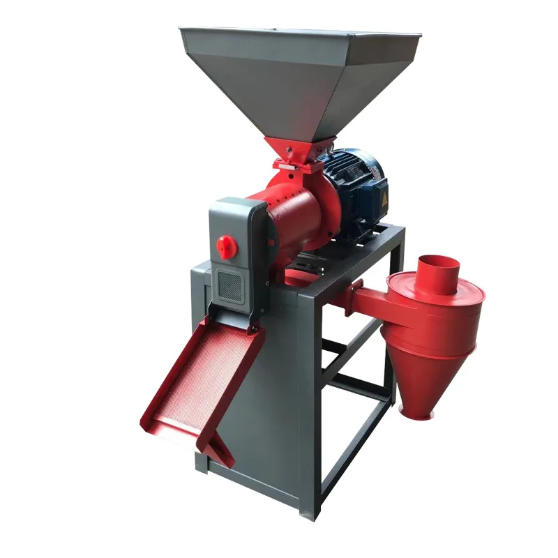 آلة طحن الأرز التجارية الكبيرة الأوتوماتيكية الأرز الذرة القمح المقشر معدات معالجة الحبوب الخضراء المنزلية #2
