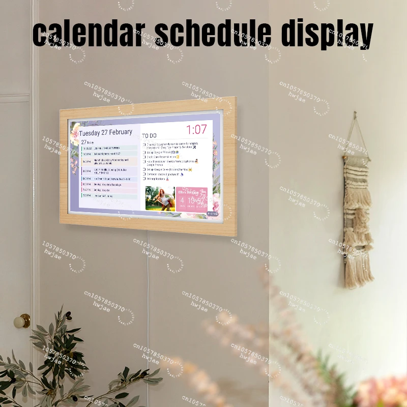 32 Inch Interactive Android Tablet Smart Touchscreen Interactive Family Digital Calendar Ultra-thin Portable Mount Tablet
