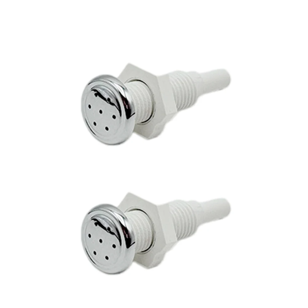 Hot Water Bath Straight Bubble Nozzle for Connection to PVC Plumbing and Compatibility with SPA Bubble Nipple Units