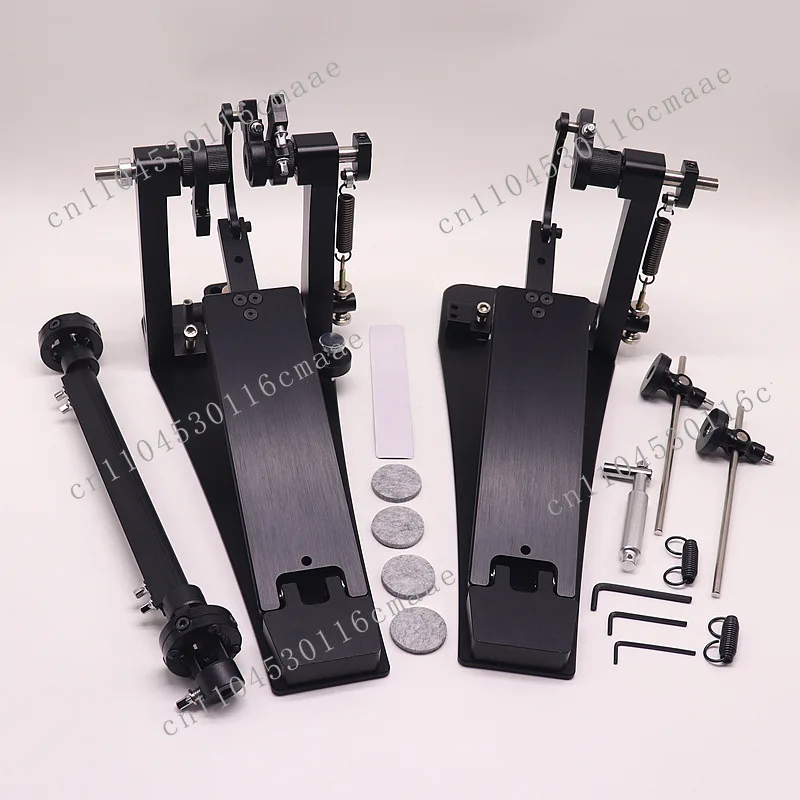 All black brushed pedal new drum set jazz drum double pedal pedal mallet musical instrument accessories