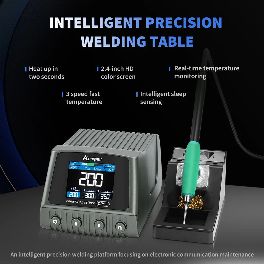 Estación de soldadura eléctrica con pantalla Digital, herramienta de mantenimiento con C210-SK, 85W, C210, C210-I