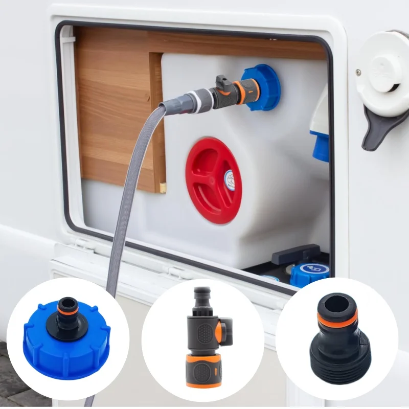 

Water Tank Filling Adapter Kits Filling Adapter With Quick Coupling Motorhome Caravan Water Connection Accessories