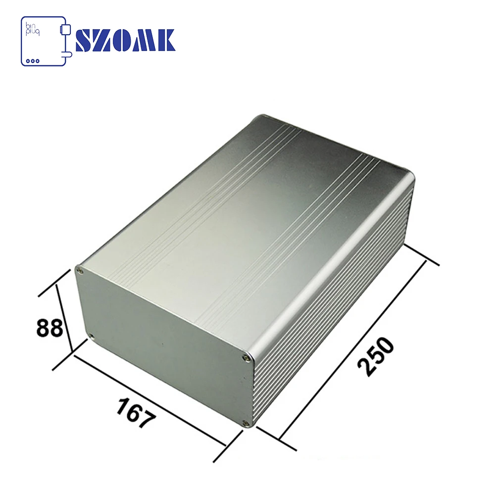 

Aluminum Project Box Enclosure Case Electronic DIY 88*167*250mm 3.46*6.57*9.84inch