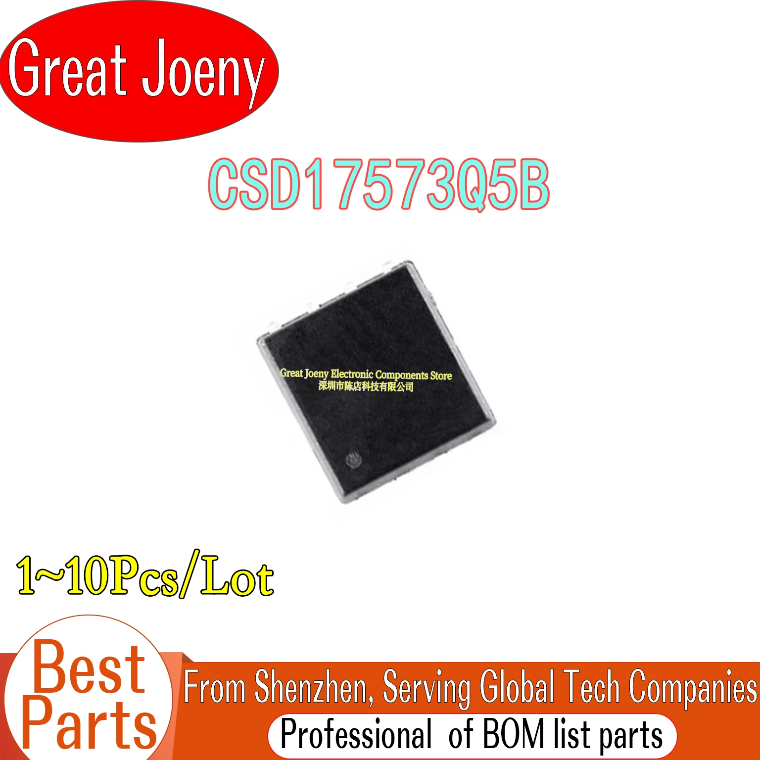 

(1-10 Piece)100% New CSD17573 CSD17573Q5B IC Chipset VSON-8