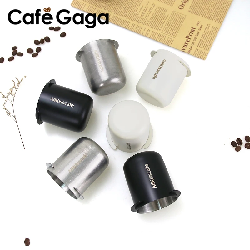 58mm Espresso Dosing Cup Stainless Steel Dosing Cup For 58mm Portafilter Wear Resistant Espresso Machine Accessory Barista Tools