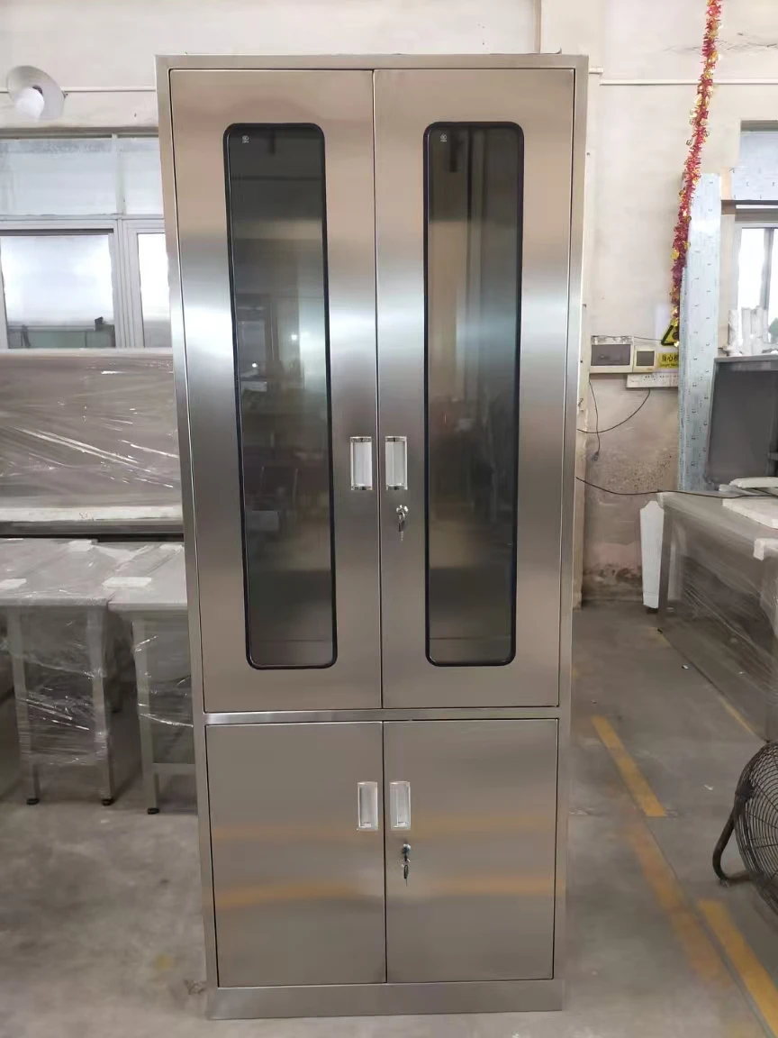 Hot Selling  Stainless  Medicine Storage Cabinet Pharmacy Cupboard for Hospital Furniture Reagent Storage