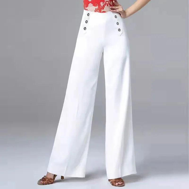 Women Wide Leg Pants 2023 Spring Summer Solid High Waist Long Casual Pants Korean Loose Dance Female Trousers Women\'s Clothing