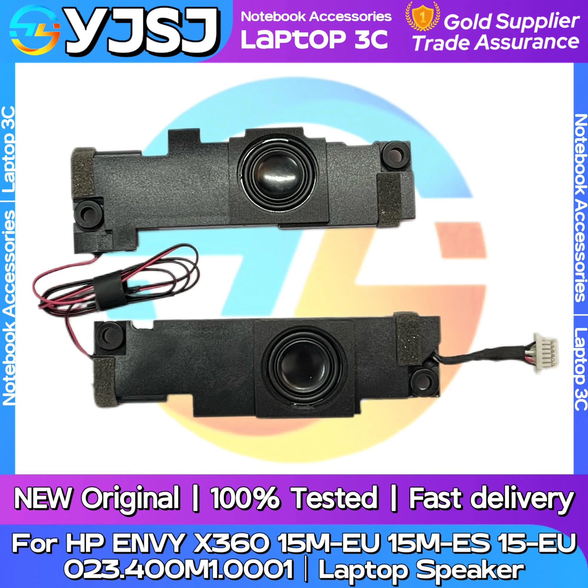 NEW GENUINE Original Laptop Speaker built-in speaker For HP ENVY X360 15M-EU 15M-ES 15-EU built-in speaker 023.400M1.0001