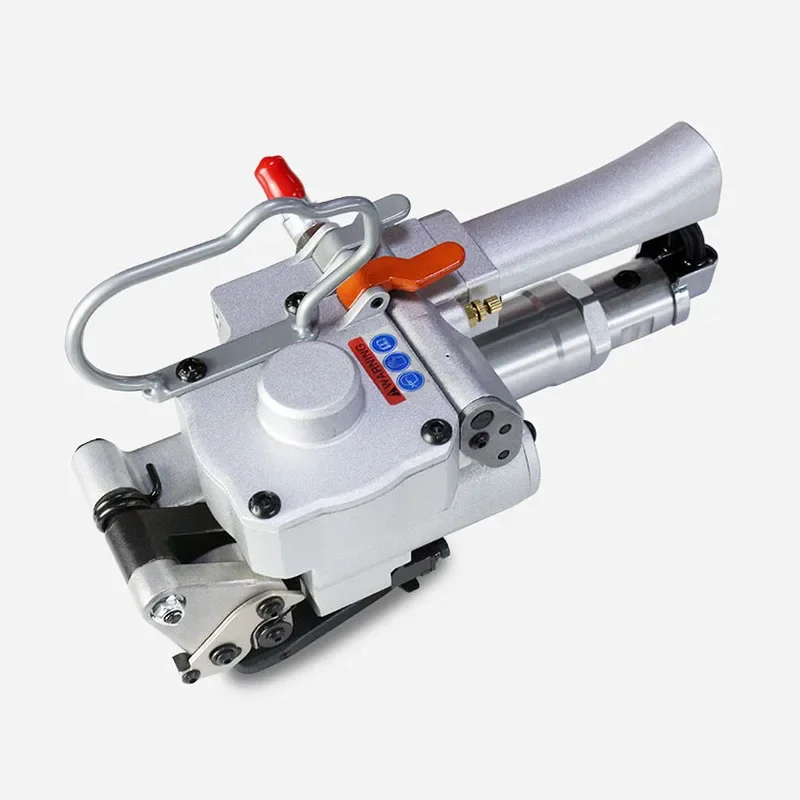 

Пневматическая машина для обвязки ПЭТ-лентой без уплотнителей, простое управление, мощный ручной натяжитель и резак