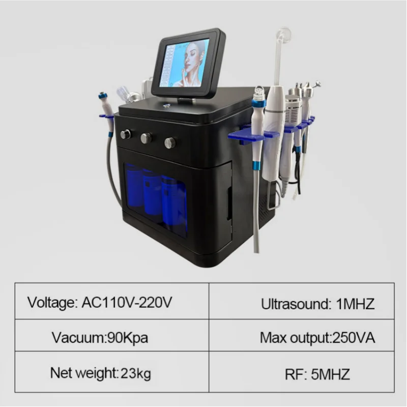 

14 in 1 Oxygen Facial Beauty Machine Use For Skin Whitening Wrinkle Removal Facial Cleansing Multi Function Machine Beauty Salon