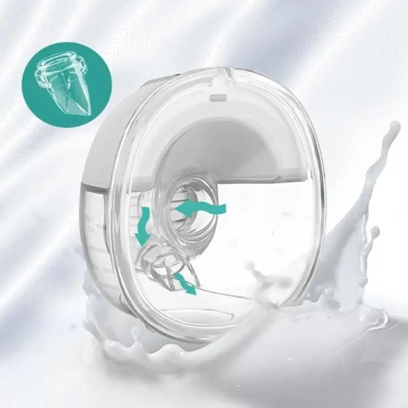 L5YF 1 مجموعة استبدال أجزاء مضخة الثدي بما في ذلك شفة 27 مللي متر/24 مللي متر لنماذج S32/S39 ضمان جمع الحليب السريع #3