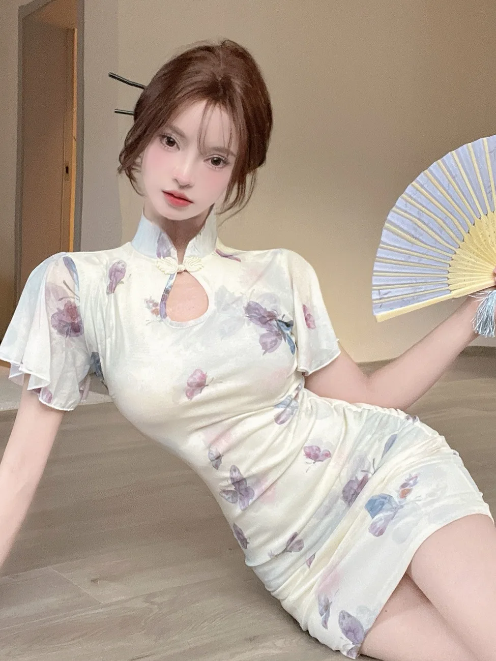 صيف جديد ort Sve الخصر مقصوص تنورة يوميا جديد الصينية Sle سيدة التخسيس Bodycon قاعدة ort Dr