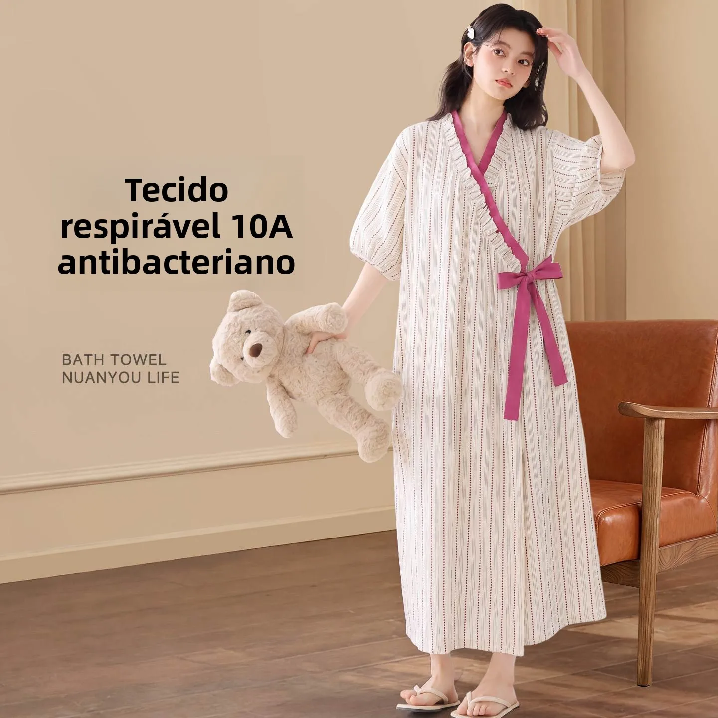 quick-dry-long-women's-bathrobe-towel-style-wearing-non-slip-summer-thin-polyester-fiber-home-bathroom-sleepwear-robe