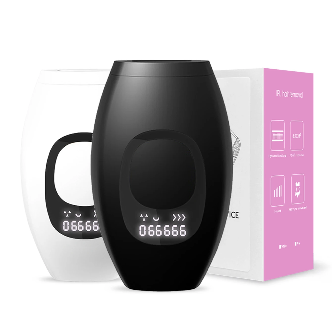 

999,990 вспышек импульсов IPL лазерные устройства для удаления волос ЖК-дисплей 5-уровневый IPL эпилятор для женщин тела домашнее использование депилятор для удаления