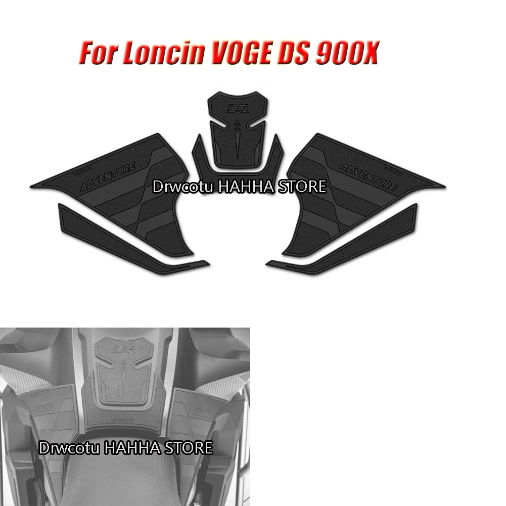 For LONCIN VOGE DS900X DSX900 DS 900X Motorcycle Fuel Tank Sticker Side Decal Protector Traction Pad Cover Decoration