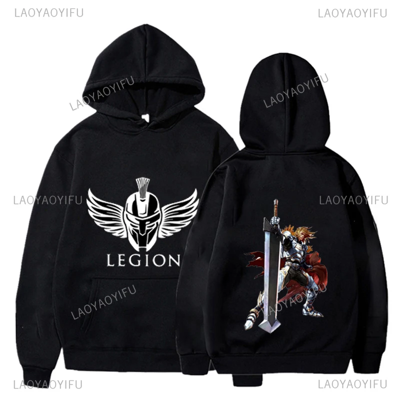 Street Fashion Anime Game Line Age Classic Trendy Leisure Unisex Hot Sale Herfst Winter Pullover Hoodies