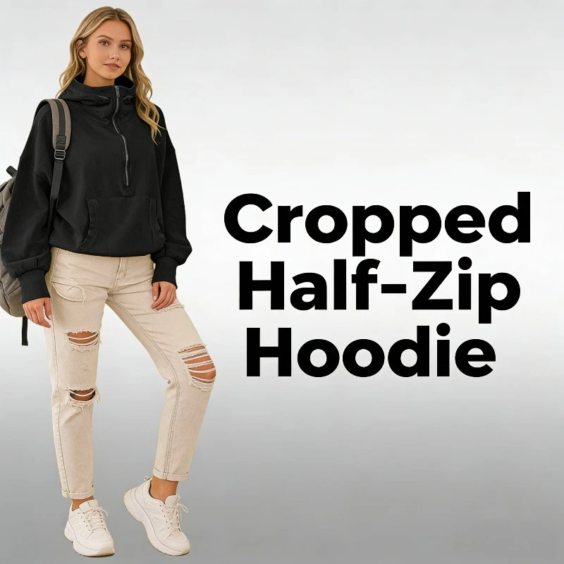 

2026 New Zip Hoodie Weather-Ready & Adjustable Fit for Street Commute & Lounge​