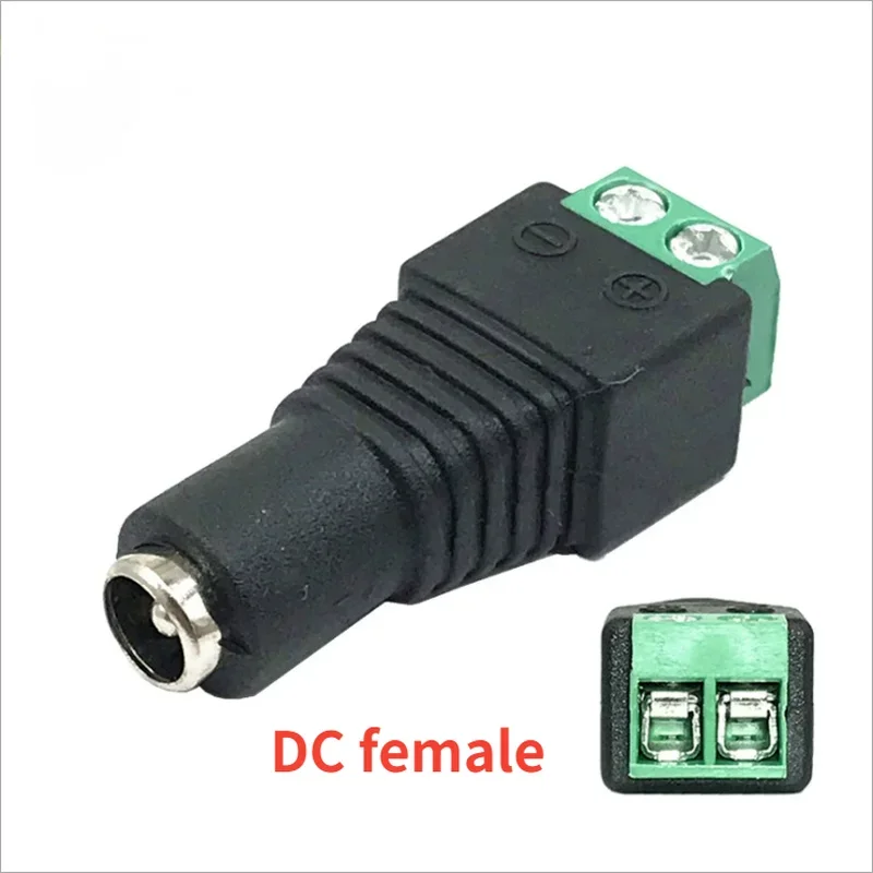 DC Power 1 Female to 2 3 4 5 6 8 Male Way Splitter Adapter Connector Plug Cable 5.5mm*2.1mm 12V For CCTV Camera LED Strip Light