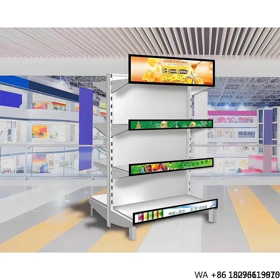 

Indoor P1.2 Portable LED Screen Lightweight Price Tag Display for Supermarket Shelves