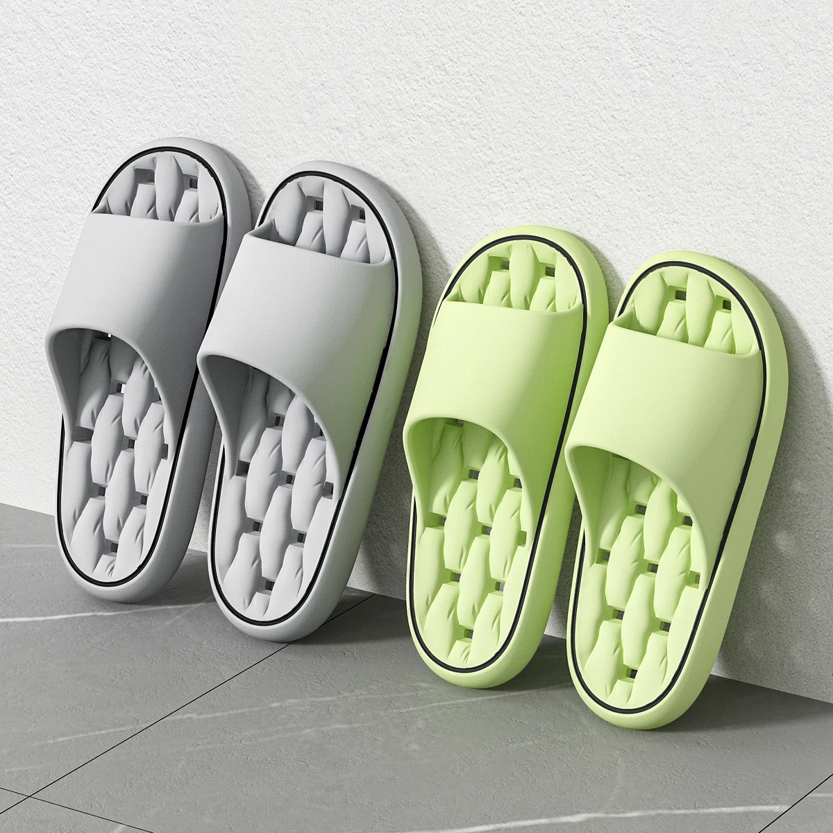 Wholesale Sandals Bathroom Durable Slippers Summer Indoor Home with Soft-soled EVA Slippers for Couples