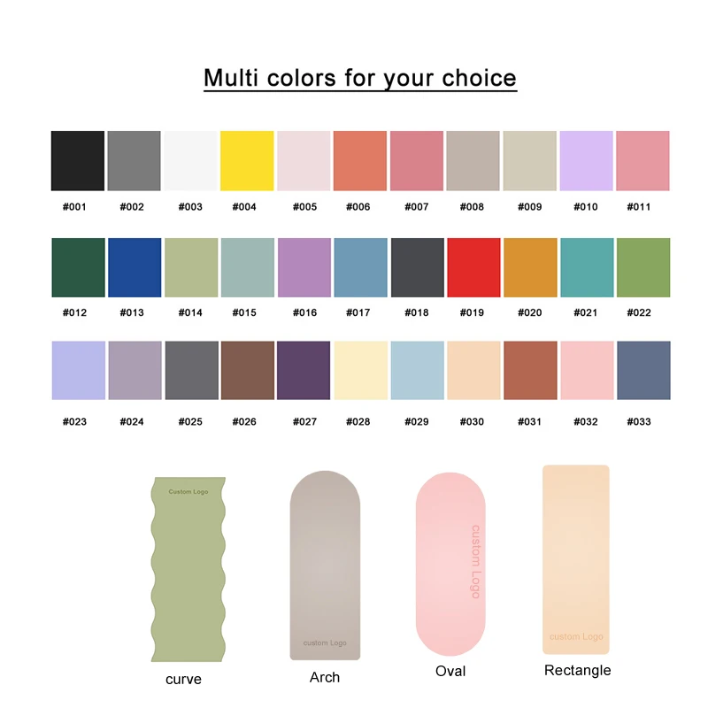 

Коврик для йоги с индивидуальным логотипом, 5 мм, овальный, нескользящий, из ПУ, для пилатеса и релаксации