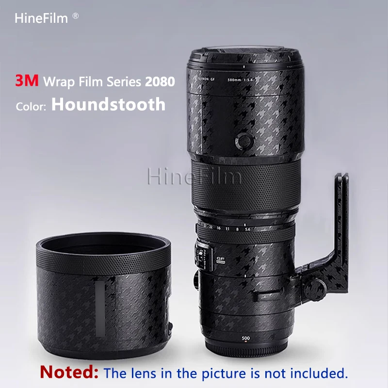 Hinefilm Skin for Fuji GF500 F5.6 Lens Sticker GF500F5.6 Wrap Film For Fujifilm GF500mm F5.6 Lens Skin Protector 500F5.6 Sticker