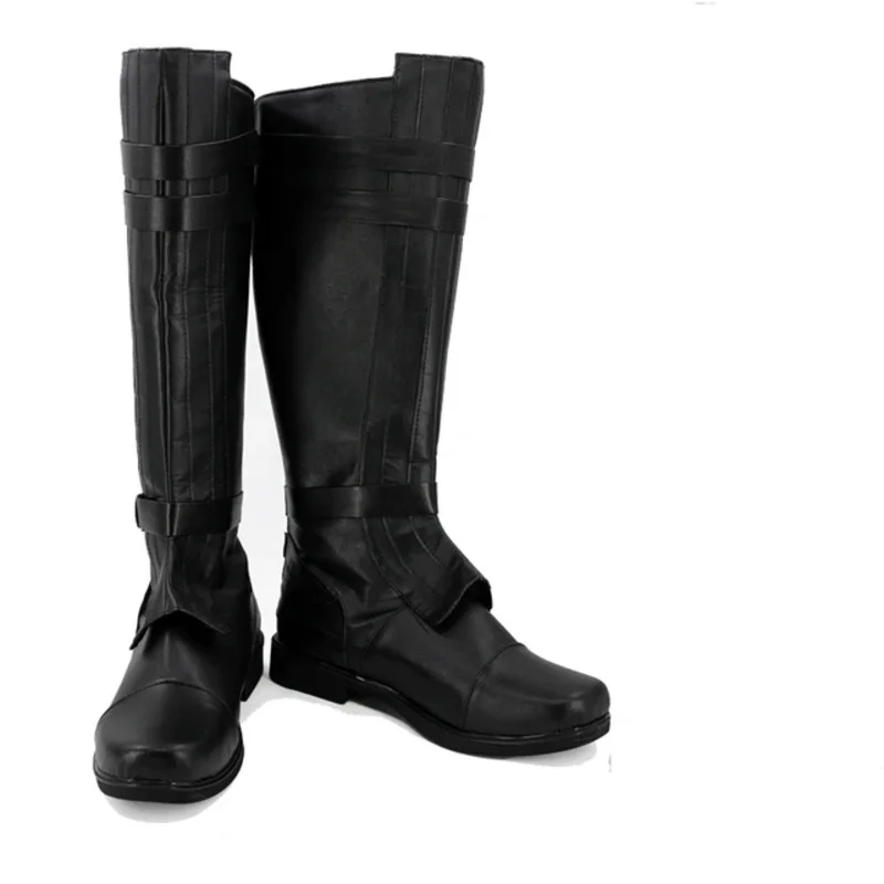 Movie Men Star Shoes Cosplay Adults Obi Mens Women Boots Shoes Halloween Long Shoes Halloween Carnival Party