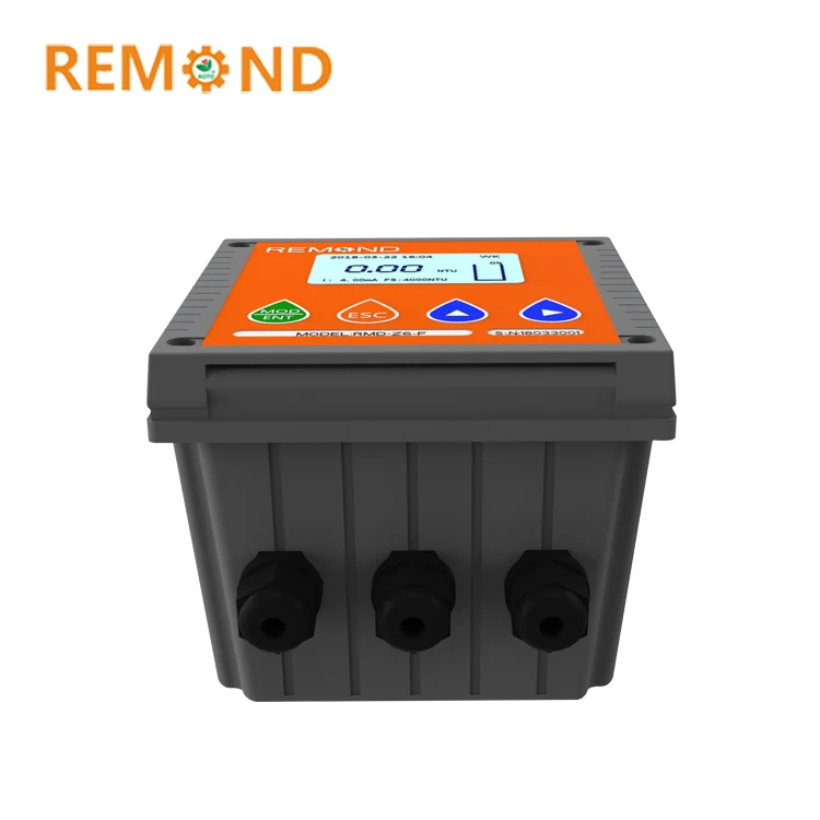 Real-Time Monitoring Turbidity Meter LCD Display 4-20mA RS485 Output Signal OEM Turbidity Sensor 0-4000 NTU for Waste Water