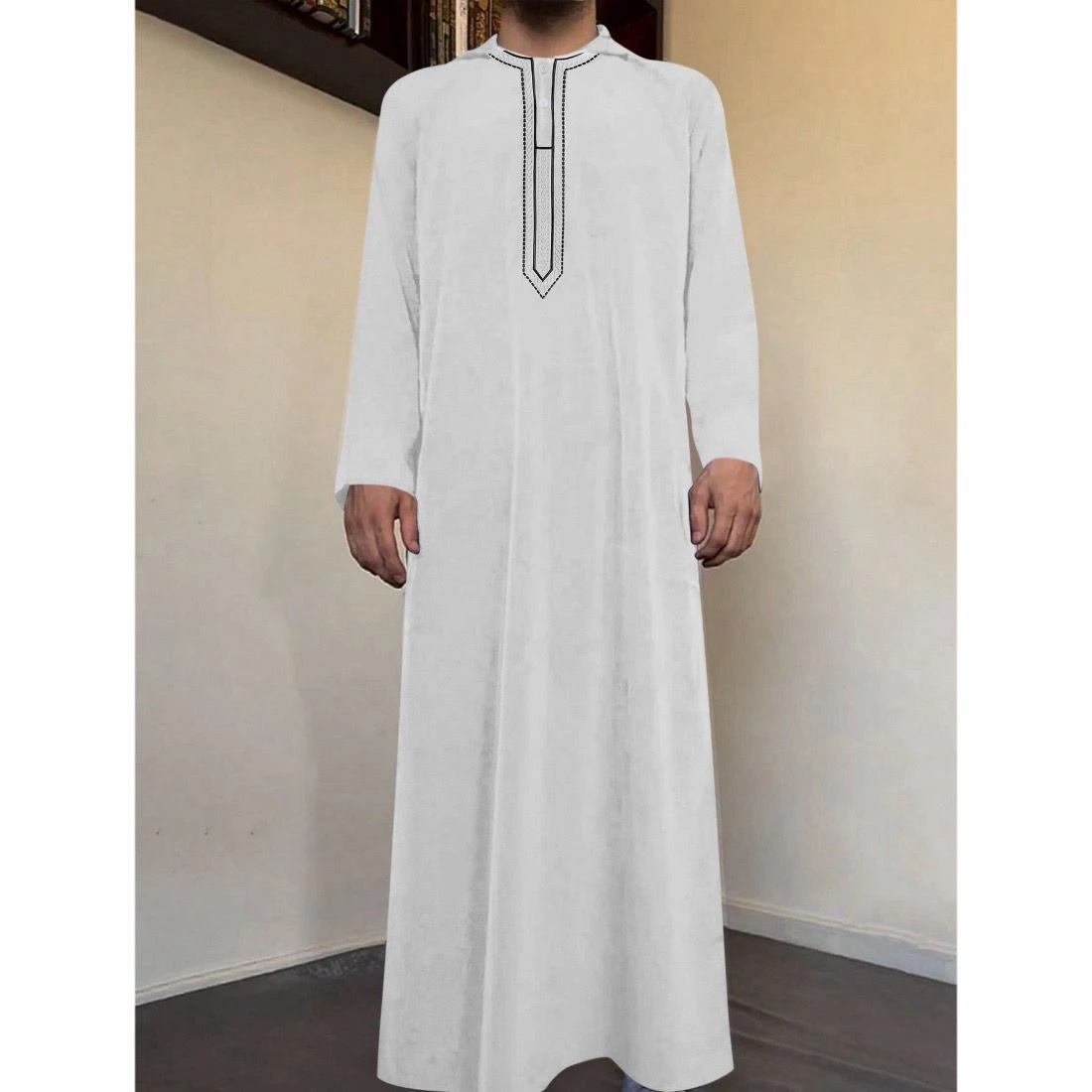 Hooded white c