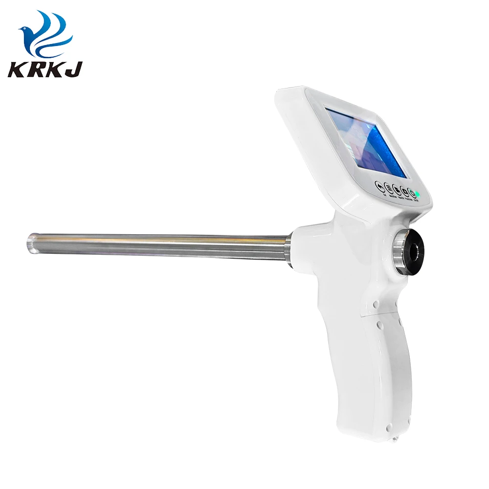 KD778B Portable Cow Visual Insemination Camera Guided Digital Vet Endoscope AI Gun for Cattle