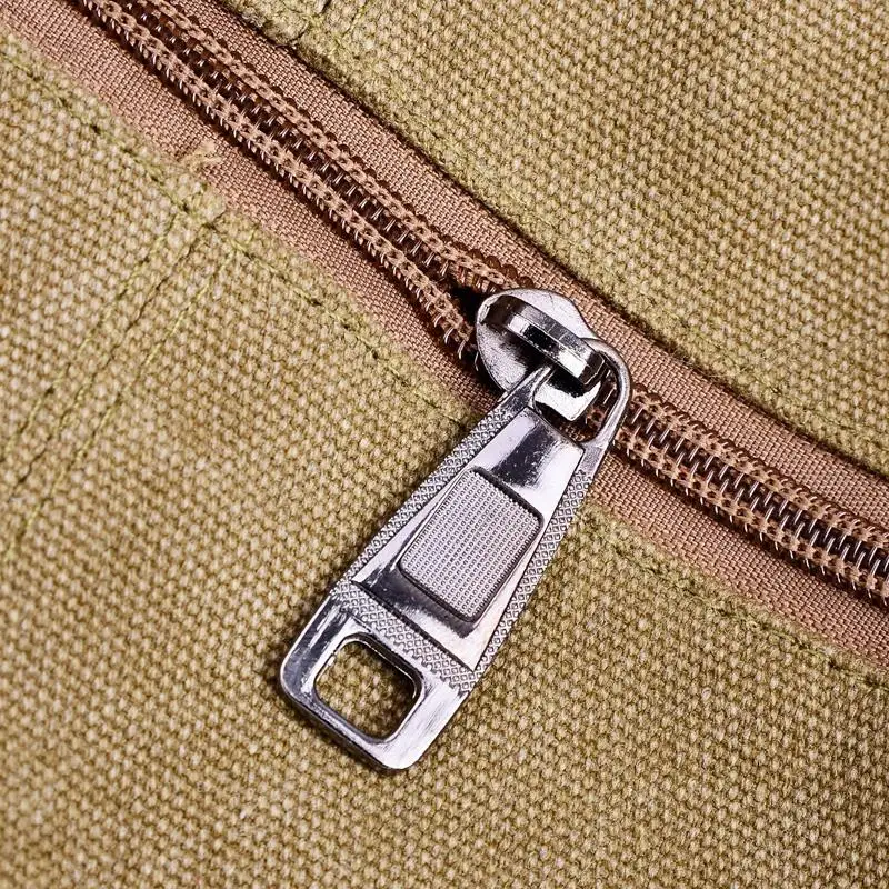 Frauen Leinwand Messenger Bags Weiblichen Umhängetaschen Solide Schulter Tasche Mode Lässig Designer Weiblichen Handtasche Große Kapazität Tote – Detail 8