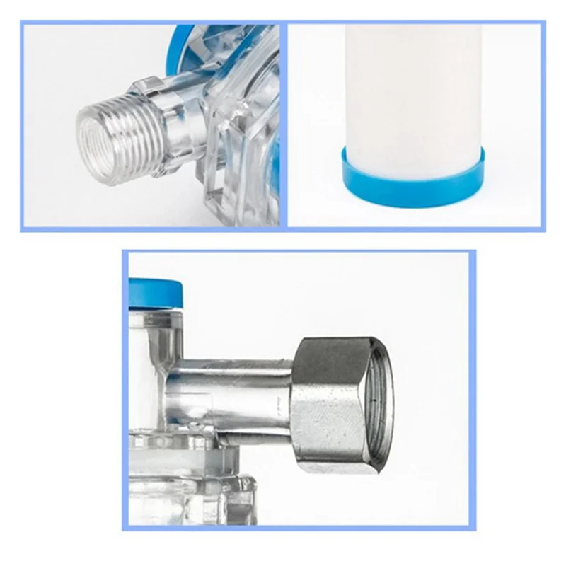 Filtre supporter ficateur d'eau du robinet avant, chauffe-eau, douche, machine à laver, chaud, nouveau